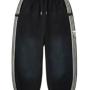 Raspberry Hills Black Lil Leon Sweats
