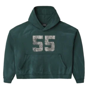Gold+Vintage Gallery Raspberry Hills 'Rosa 55' Green Hoodie