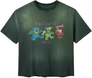 Raspberry Hills Green Tee