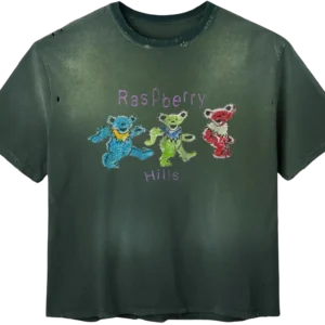 Raspberry Hills Green Tee