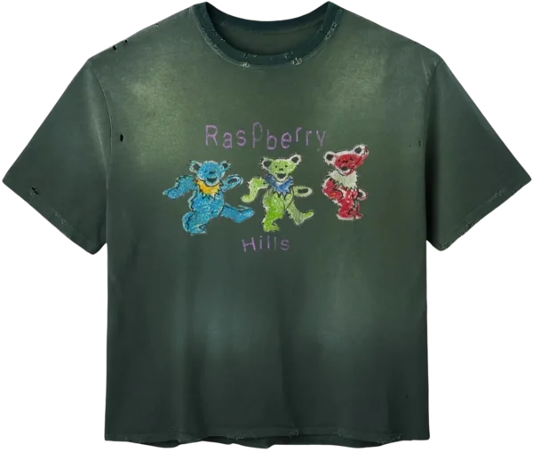 Raspberry Hills Green Tee