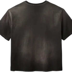 Gold+Vintage Gallery Raspberry Hills 'Smile' Black Tee