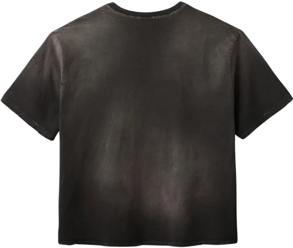 Gold+Vintage Gallery Raspberry Hills 'Smile' Black Tee