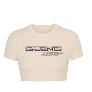 Gold+Vintage Gallery Raspberry Hills 'Glenci' Cream Womens Tee