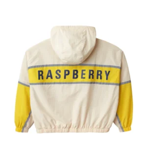 GV Gallery Raspberry Hills Cream Windbreaker Jacket